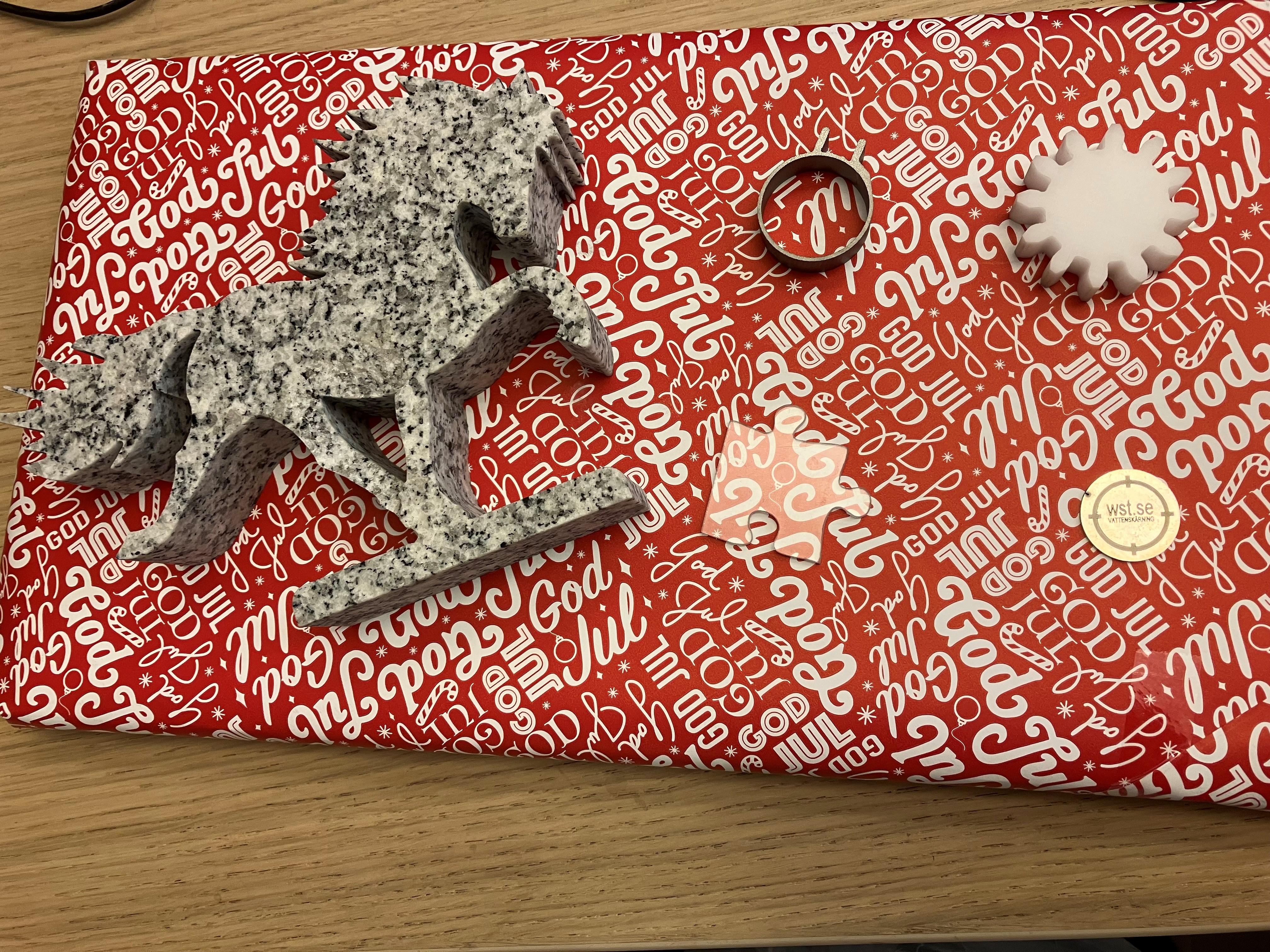 Nu står julens dörr på glänt - Vislanda Vattenskärning håller öppet nästintill 100 procent 